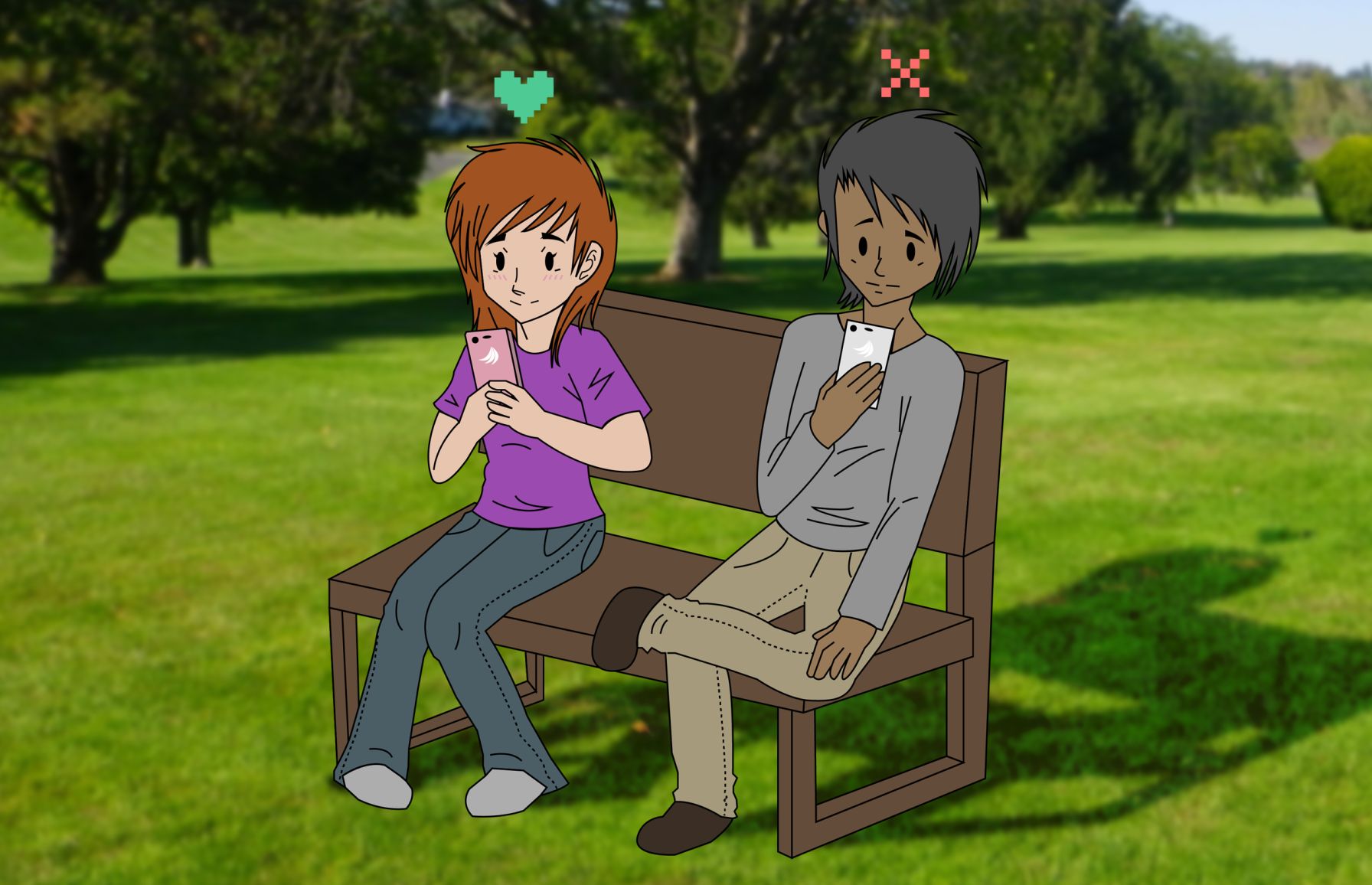 Students share their experiences with dating apps